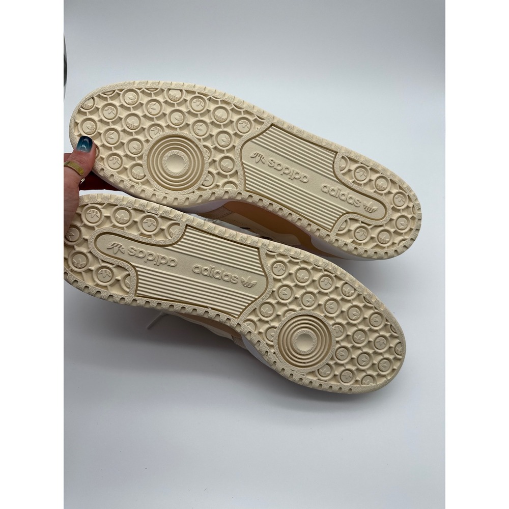 Adidas Originals Forum Exhibit Low Mens Shoes Wonder White Amber GW6346 Size 13 - Picture 5 of 9